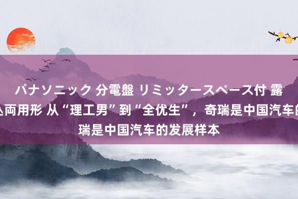 パナソニック 分電盤 リミッタースペース付 露出・半埋込両用形 从“理工男”到“全优生”，奇瑞是中国汽车的发展样本